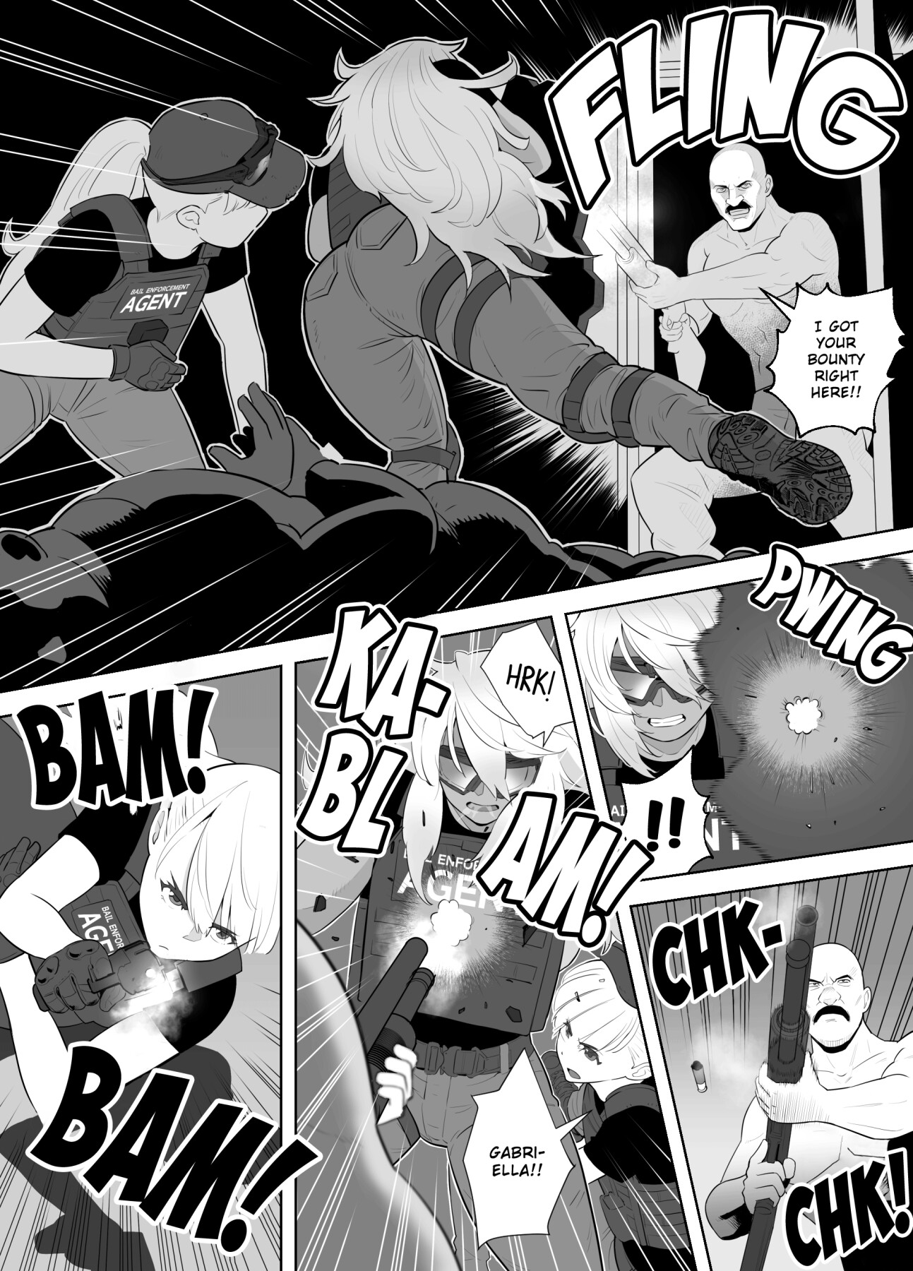 Hentai Manga Comic-Bounty Hunter-Read-5